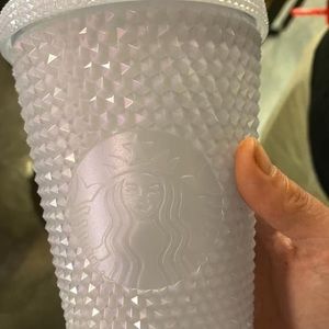 Starbucks icy white grande studded cup